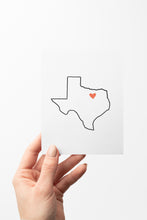 Load image into Gallery viewer, Texas Heart Card