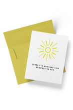 Load image into Gallery viewer, Around the Sun Birthday Card