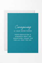 Load image into Gallery viewer, Caregiver Thank You Card