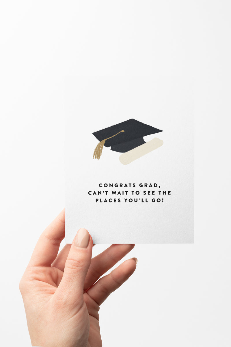 Places You'll Go Graduation Card – Joy Paper Co