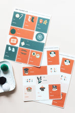 Load image into Gallery viewer, Holiday Pattern Gift Sticker Sheet