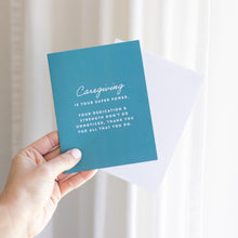 Load image into Gallery viewer, Caregiver Thank You Card