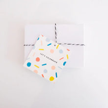 Load image into Gallery viewer, Let's Celebrate Gift Tag (Set of 8)