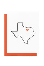 Load image into Gallery viewer, Texas Heart Card