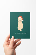 Load image into Gallery viewer, Santa Doodle Christmas Card