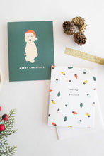 Load image into Gallery viewer, Santa Doodle Christmas Card