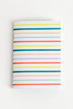 Load image into Gallery viewer, Colorful Stripes Pocket Journal