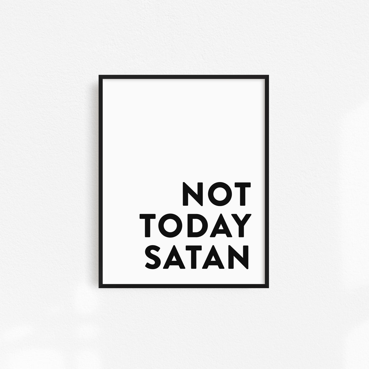 O que significa Not today, Satan! Not today.? - Pergunta sobre a Inglês  (EUA)