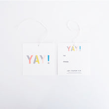Load image into Gallery viewer, YAY Gift Tag (Set of 8)