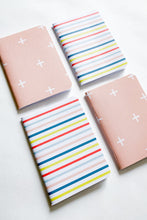 Load image into Gallery viewer, Colorful Stripes Pocket Journal