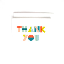 Load image into Gallery viewer, Thank You Shapes Boxed Set of 8 Cards