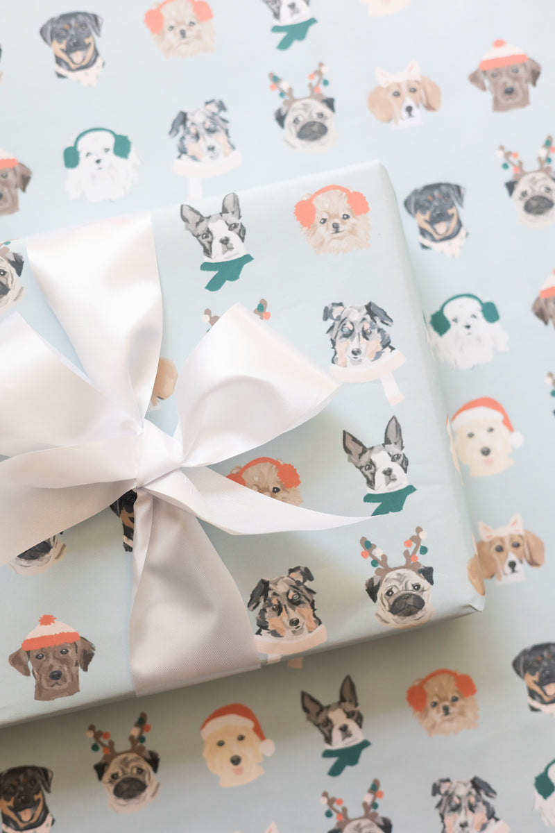 Boho Rainbow Wrapping Paper - Little Dog Paper Company