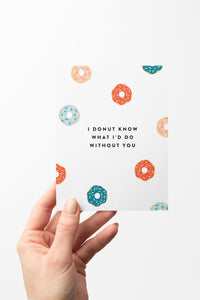 Donut Love Card