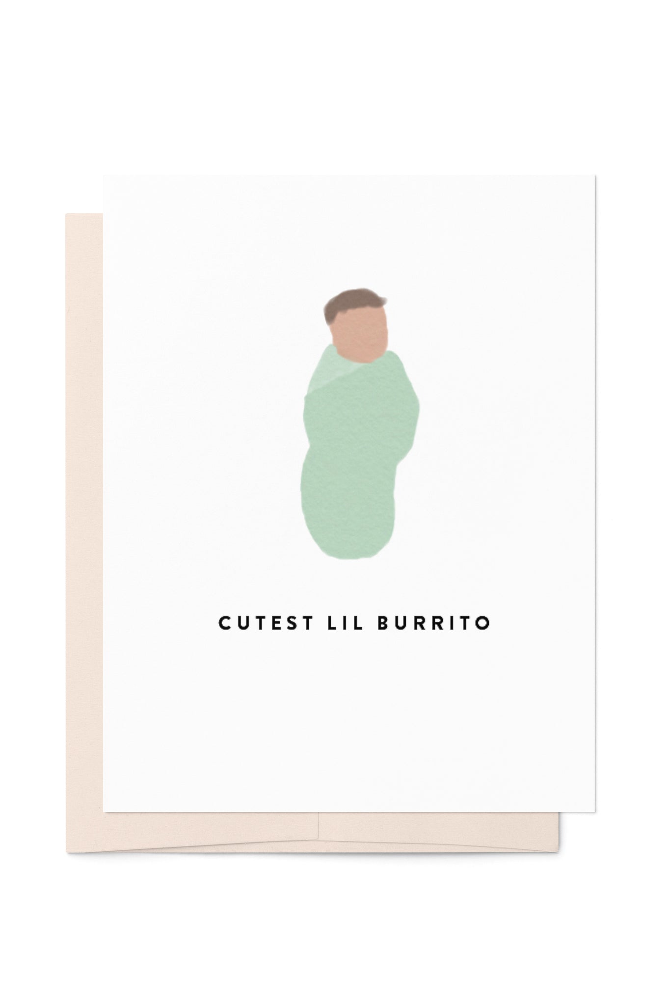 Cutest Lil Burrito Card