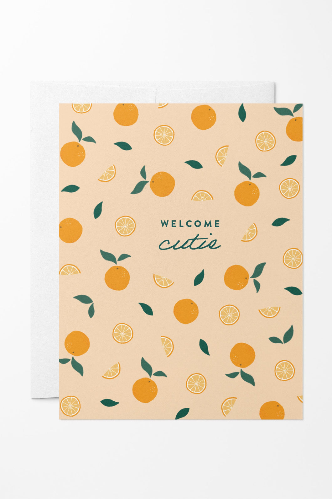 Welcome Cutie Baby Card