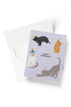 Load image into Gallery viewer, Party Cats Birthday Card