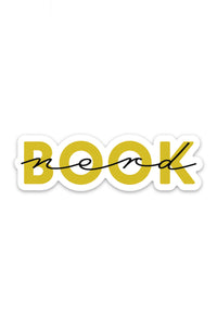 Book Nerd Sticker