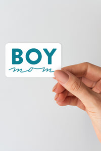 Boy Mom Sticker