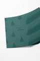 Green Christmas Trees Boxed Set of 8 Cards