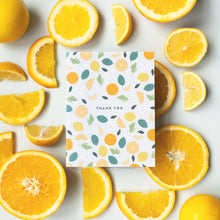 Load image into Gallery viewer, Citrus &amp; Botanicals Thank You Card