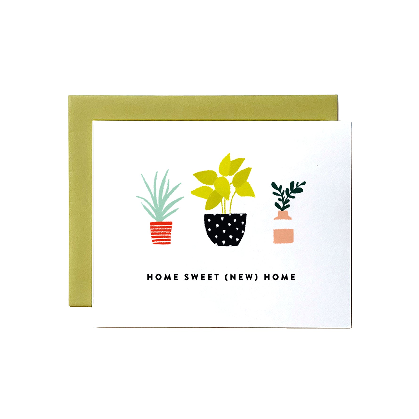 NEW HOME PLANTS CARD