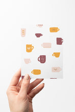 Load image into Gallery viewer, Fall Coffee Boxed Set of 8 Cards