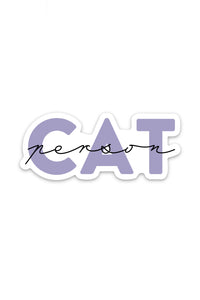 CAT Person Sticker