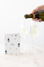 Load image into Gallery viewer, Champagne Cheers to You Card