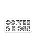 Load image into Gallery viewer, Coffee &amp; Dogs Sticker