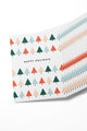 Colorful Christmas Tree Holiday Boxed Set of 8 Cards