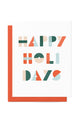 Holiday Shapes Card