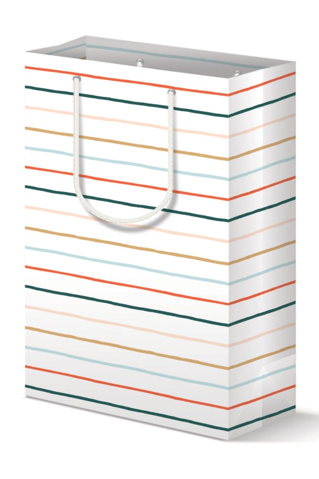 Colorful Stripes Gift Bag | Everyday or Holiday Gift
