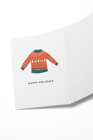 Cozy Holiday Sweater Boxed Set of 8 Cards