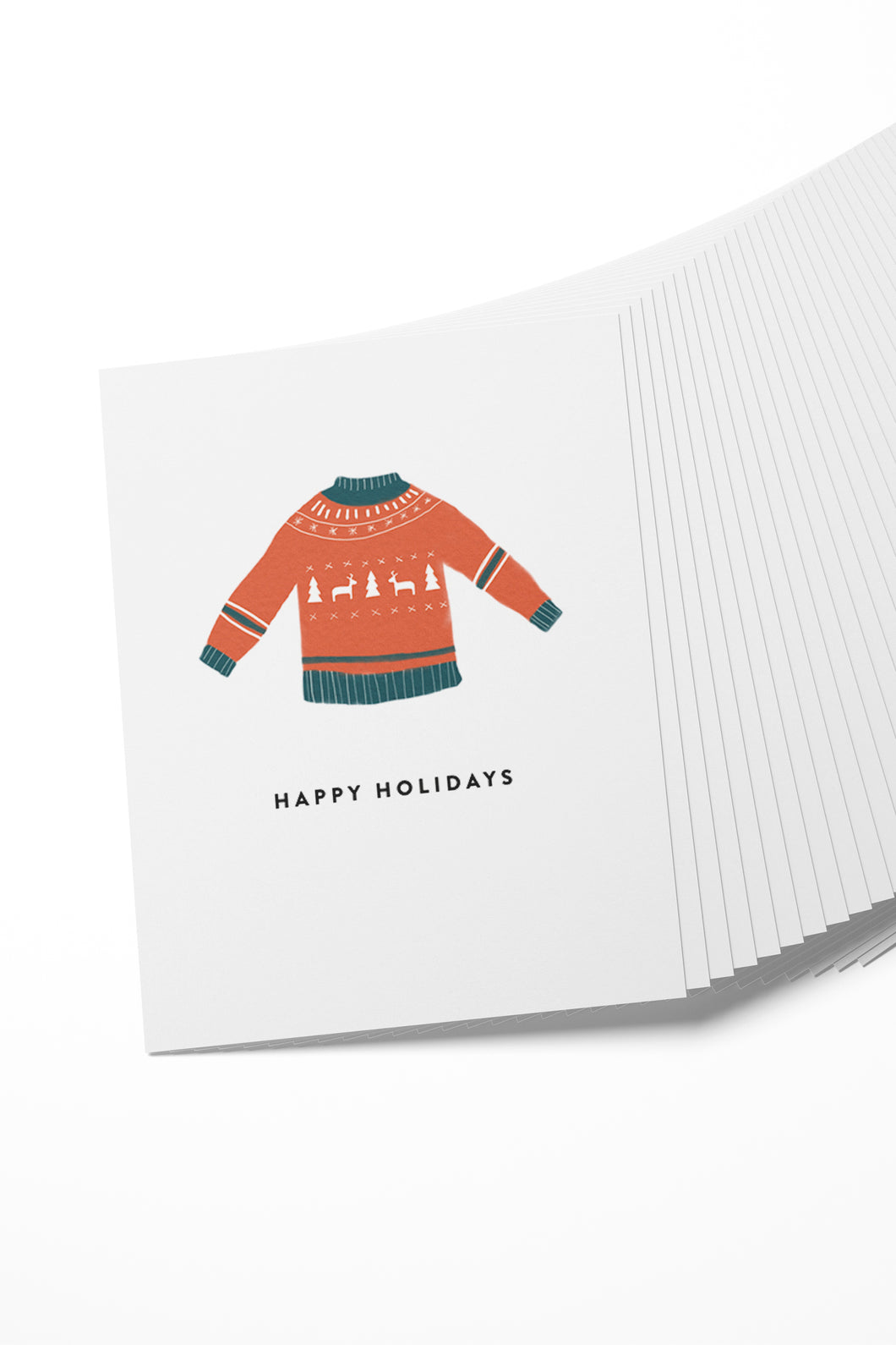 Cozy Holiday Sweater Boxed Set of 8 Cards