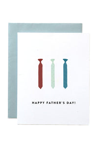 Dad Ties Father's Day Card