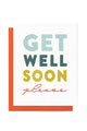 Hand-Lettered, Get Well Soon Card