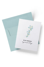 Load image into Gallery viewer, Floral With Deepest Sympathy Card