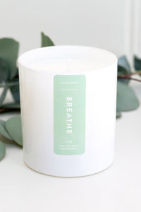 Breathe (Eucalyptus) Soy Coconut Candle