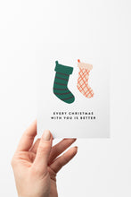 Load image into Gallery viewer, Christmas Stockings Card