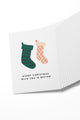 Christmas Stockings Boxed Set of 8 Cards