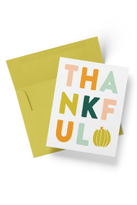 THANKFUL Boxed Set of 8 Cards