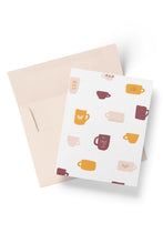 Load image into Gallery viewer, Fall Coffee Boxed Set of 8 Cards