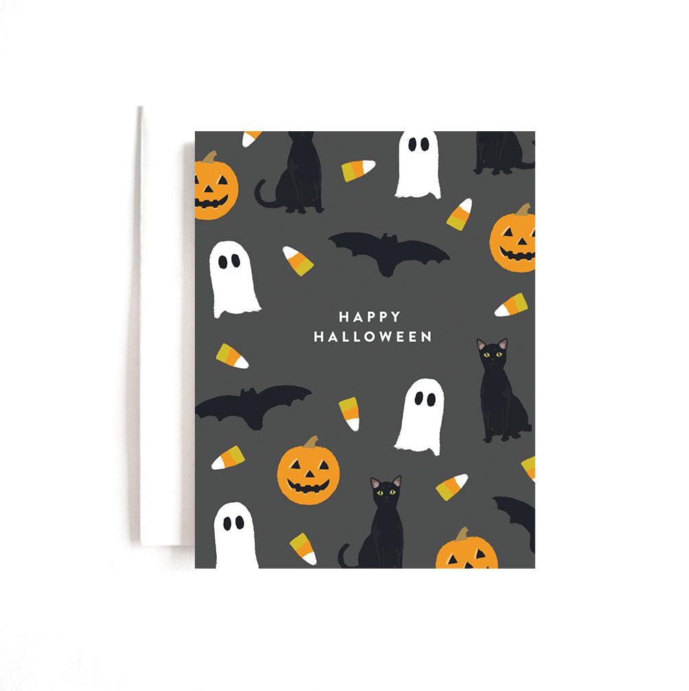 Halloween Pattern Card