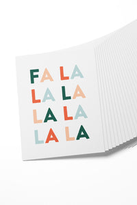 Fa La La Holiday Boxed Set of 8 Cards