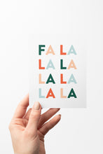 Load image into Gallery viewer, Fa La La Holiday Boxed Set of 8 Cards