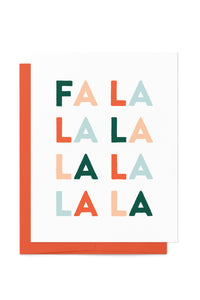 Fa La La Holiday Boxed Set of 8 Cards