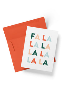 Fa La La Holiday Boxed Set of 8 Cards