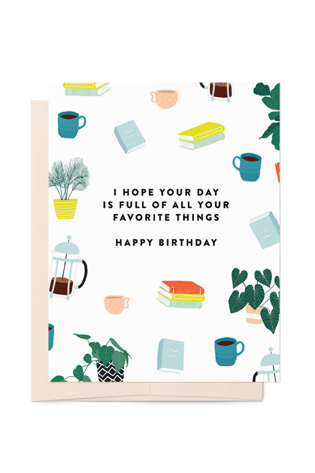 Favorite Things Birthday Card