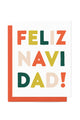 Feliz Navidad Lettered Card