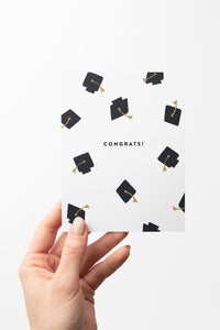 Grad Caps Card